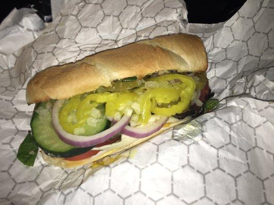 Veggie sub