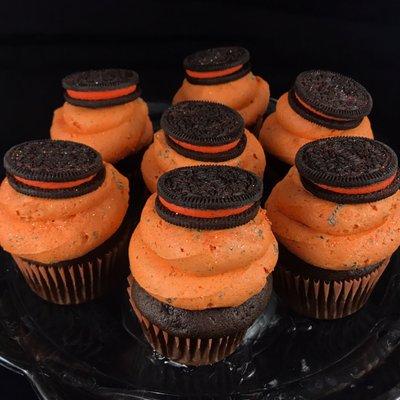 Oreo Halloween Cupcakes!