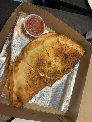 Pepperoni calzone