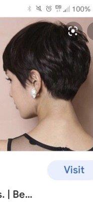 Back of the pixie-cut photo my sister referenced