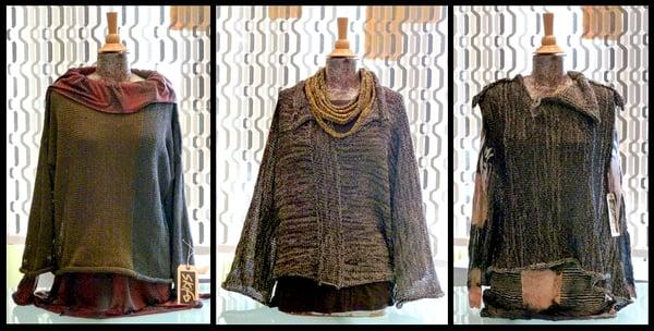 We just received a new shipment of  one of a kind SKIF sweaters.