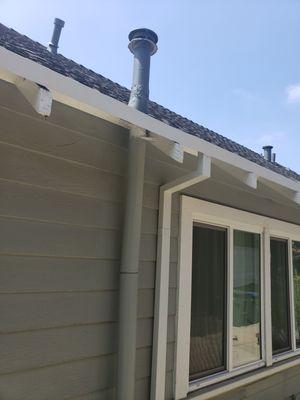 Custom gutter ( bungalow haven area of Pasadena)