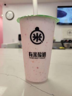 Strawberry yogurt