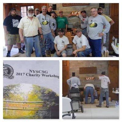 RonJon Chimney Sweep Educating Boy Scouts at Camp Tuscarora in NY - http://ow.ly/hMme30c0oFM