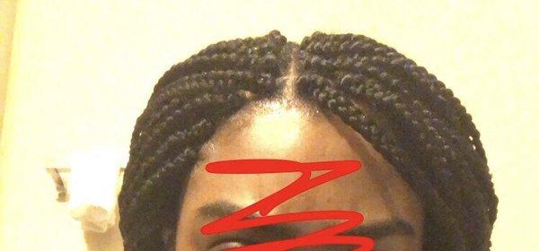 The braids i got