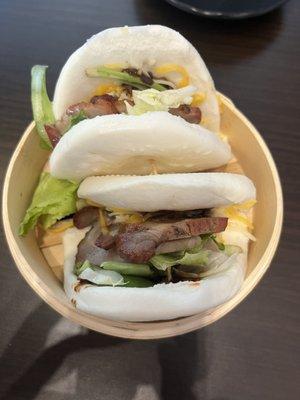 Delicious pork buns