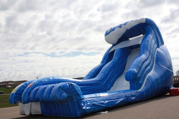 19' tall giant inflatable water slide for rent