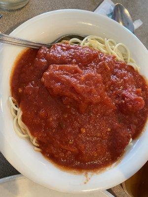 Angel hair pasta