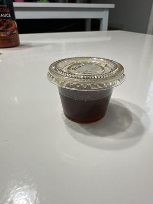 $.50 for soy sauce