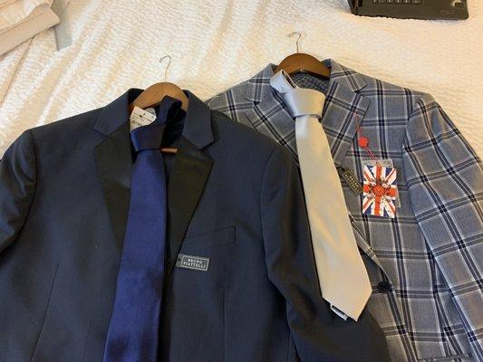 Needed Ties For 2 New Suits!