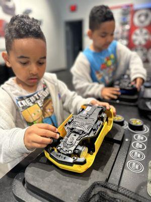 Putting wheels on street car