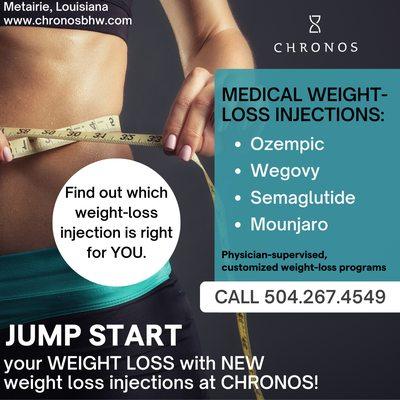 NEW! Weight-Loss Injection Program at CHRONOS