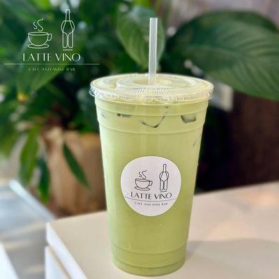 Coconut-Vanilla Matcha Latte