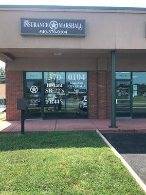 Store front photo of The Insurance Marshall