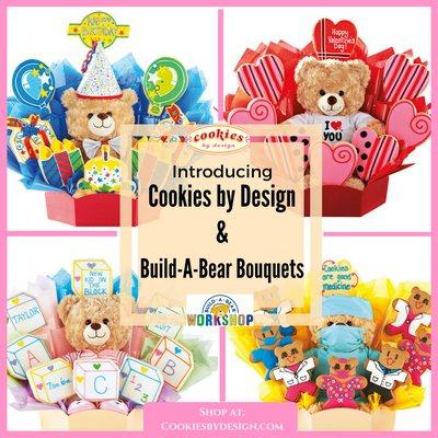 Cookies by Design has partnered with Build A Bear to create an adorable and sweet gift!