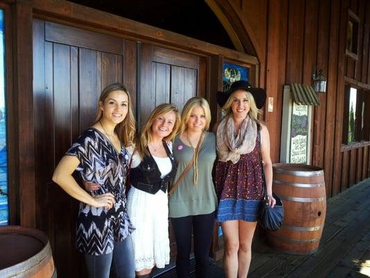 Another stop at a winery in our tour with these ladies for the day. They loved the wines here and got a few bottles to bring back home.