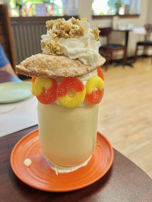 Flavor of the month - Peach  this is the "freak shake" version and is soooo good.