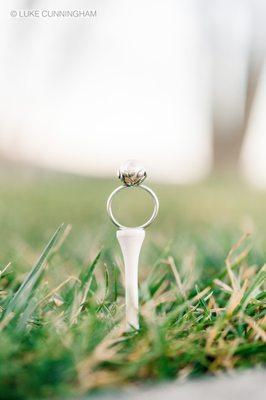 Engagement ring photo