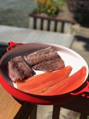 Trout & Bluefish Pre Smoked