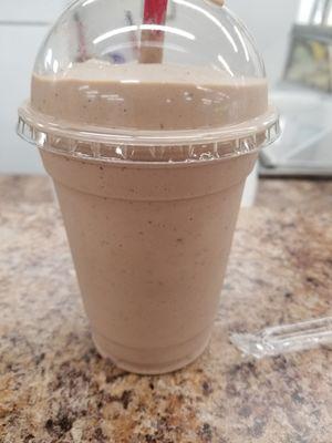 Bluebell birthday cake shake