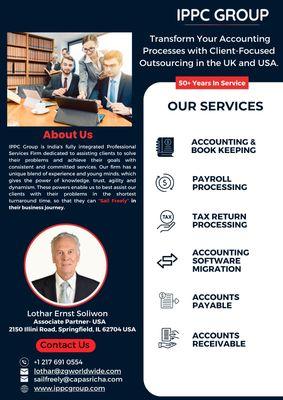 Variety of Accounting Outsourcing Services