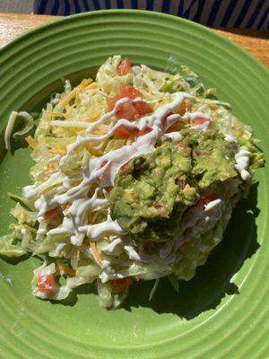 Chicken tostada