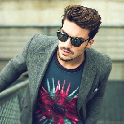 Trendy cuts and color for men.