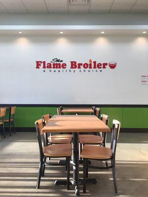 "Flame broiler"