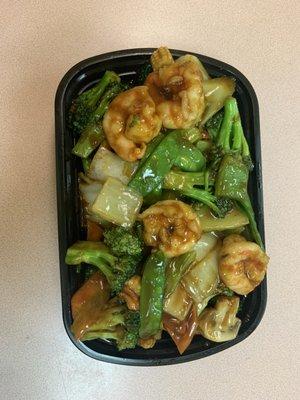 Shrimp w. Mixed Vegetables