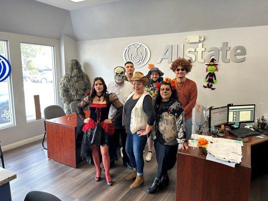 Hope everyone had a safe and Happy Halloween. From your local Montebello Allstate Agency.