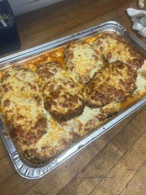 Fresh Eggplant Parmesan