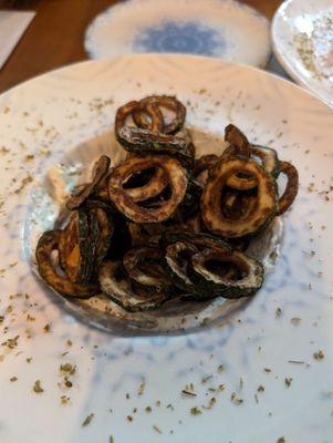 Fried Zucchini Appetizer