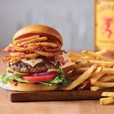 Whiskey Bacon Burger