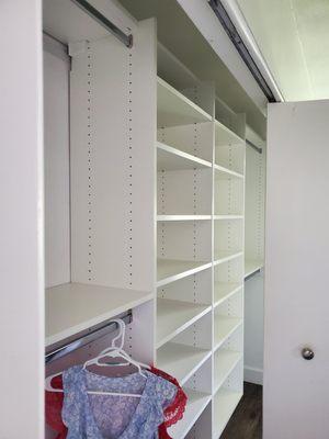 Master closet