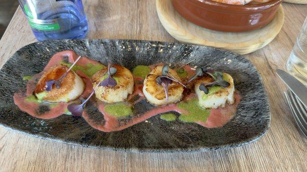 Leche de Tigre Scallops