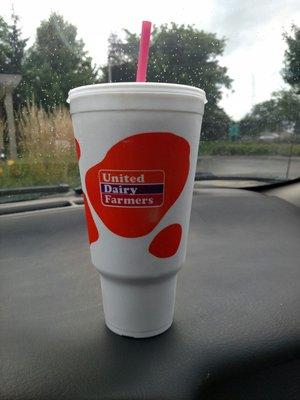 Got the 44 oz size GREAT ICE.