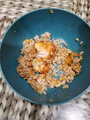 Sesame Chicken w/ brown rice