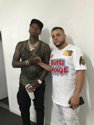 Moneybagg Yo stopped by to finish up Federal 3x