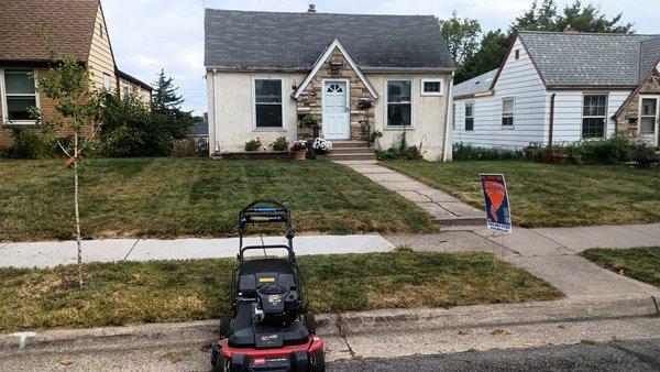 Summer mowing