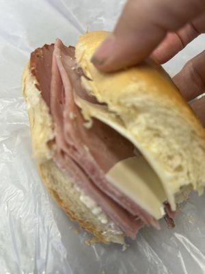 Ordered a mortadella sandwich, what's this?