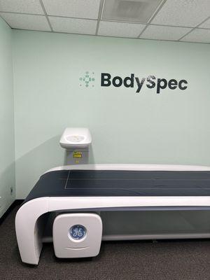 DEXA scan bed