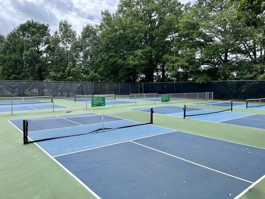 Pickleball courts