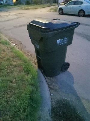 Bin waiting to be emptied...