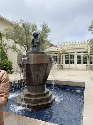 Yoda Water Fountain!!!!!!