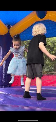 Bounce house fun