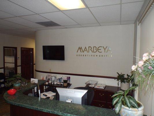 Marbeya Executive Suites has a full time receptionist on duty from 8 am to 5 pm, Monday through Friday.