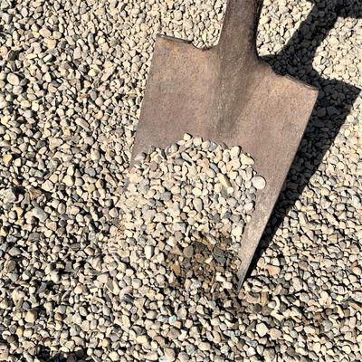 PEA GRAVEL Used for drainage, used as a base for concrete slabs and footers