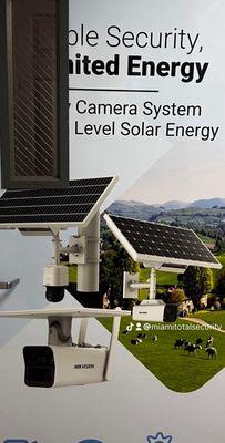 Solar Camera System, watch and control it from anywhere, 24/7 COLOR