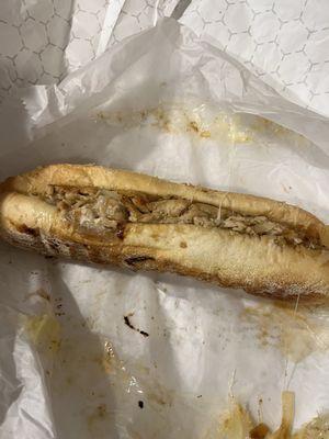 Chicken cheesesteak