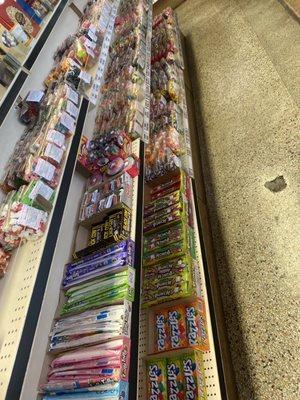 Candy as far as the eye can see.